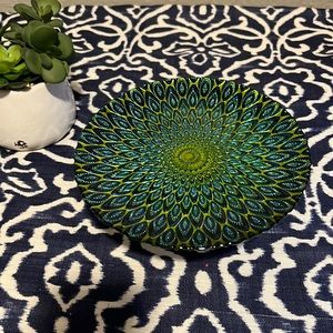 Peacock Plate Stand